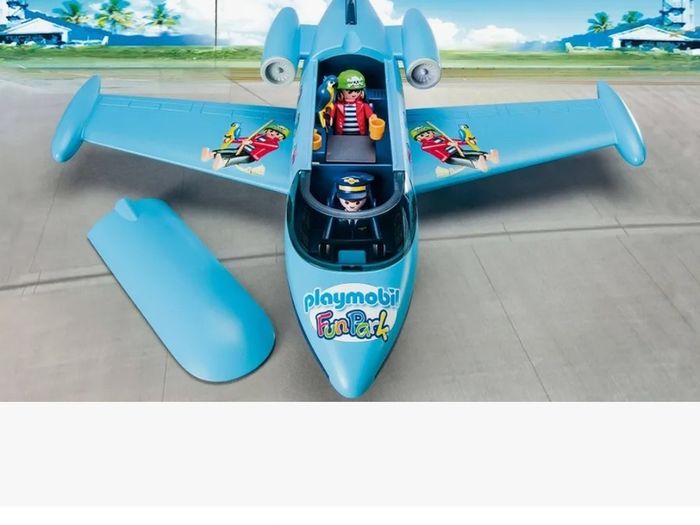Playmobil airplane