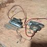 vintage car  sidelights Image 2