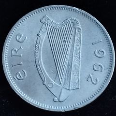 Ireland - 1962 - 6 Pence - Wolfhound - GEF - KM.13a - [2719]