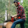 BU-KO 26 cc Lightweight 3.5kg - Top Handled Petrol Chainsaw | 3 Chains and 10" Bar Included | Cover Bag and Full Safety Gear Image 4