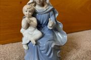 Vintage Madonna and Child Porcelain Figurine