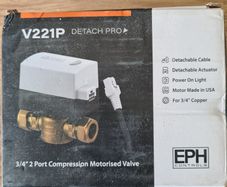2 x EPH 3/4" valves