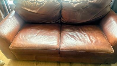 free leather sofa