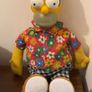 Vintage 1998 Vivid Imaginations The Simpsons Talking Homer Simpson Doll Image 3