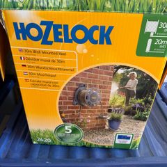 Hozelock 30m reel plus hose