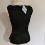 BNWT Size 10 petite Black Pure Silk Top Image 3