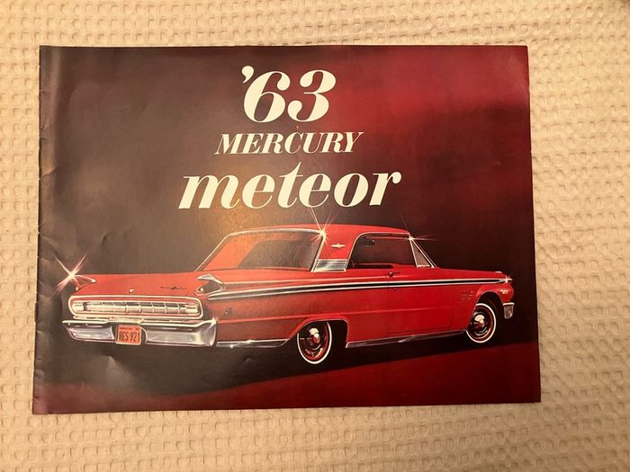 Car brochures. USA and Canada of USA manufacturers. GM, Ford etc.