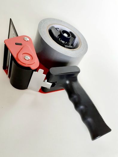 Tape gun dispenser pistol packaging Hand Held heavy duty Rapesco.