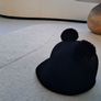Girls Zara black ears hat and green bucket hat 5-8 bundle Image 2