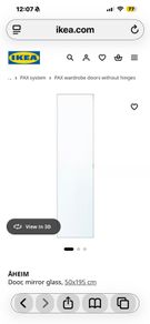 IKEA Mirror Wardrobe Door