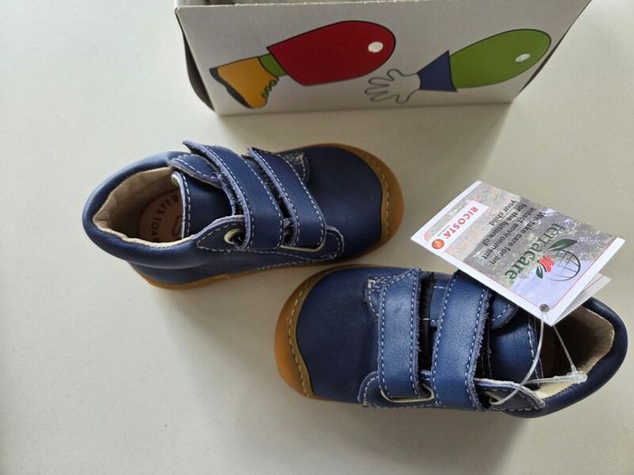First shoe, Ricotta chrisy, leather, size 18