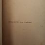 Complete Etiquete For Ladies.  Ward Lock & Company. Vintage Paperback In Fair Condition. See Photos. Image 3