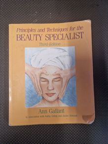 principles and techniques for the beauty specialists  by ann galant