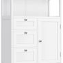 Bathroom Cabinet with drawers and door   White FREE DELIVERY Image 3