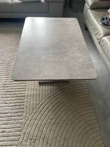 grey coffee table