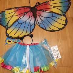 A butterfly costume for 4-6 years old