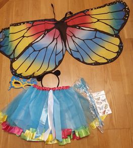 A butterfly costume for 4-6 years old