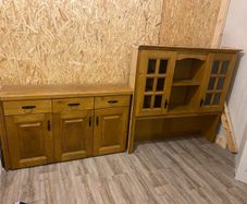 oak display unit
