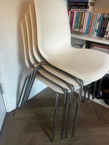 SKALSTA IKEA set of chairs / white (for the set)