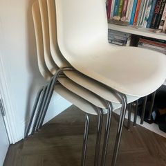 SKALSTA IKEA set of chairs / white (for the set)