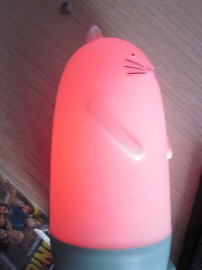 Ikea Spiken Otter Night Light Multi -Coloured 13cm
