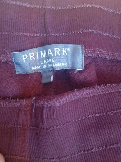 mans track bottoms pennys size large