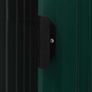 Garden Shed with Rack Green 205x130x183 cm Iron Image 2