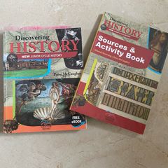 New Junior Cycle History  Discovering History Sources & Activity Book Textbook and workbook set