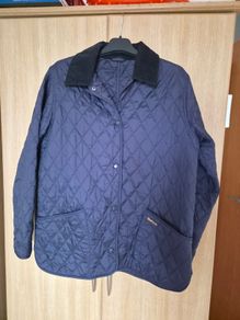 Barbour quilted jacket - Navy - Size 14