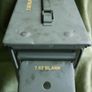 Storage Ammo Box Tin Heavy Duty Military Tool box Army Prepper Image 10