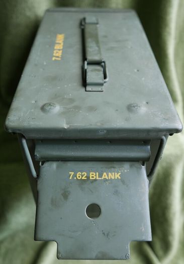 Storage Ammo Box Tin Heavy Duty Military Tool box Army Prepper