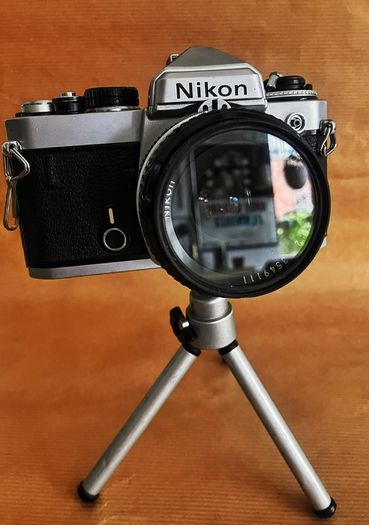 Classic Nikon FE with Nikkor 50mm f/2, Recently serviced, Serial No.4446830