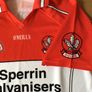 Derry Jersey. Official Oneills Derry GAA Mens Away Jersey. Season 2007-2009.Authentic Original From The Time. Not A Modern Day Remake. Image 6