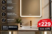 NORA sensor led mirror 600x800