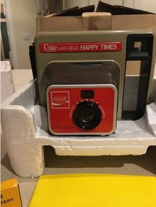 Kodak Coca Cola Instant Camera Year 1978 NEW