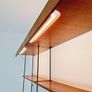 Mid-Century Shelving Unit, Teak, Lighted Image 4