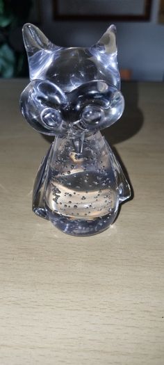 Retro Bubble Glass Owl