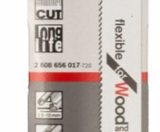 Bosch S922VF Reciprocating Saw Blades for Wood & Metal 150mm (Pack Of 5)