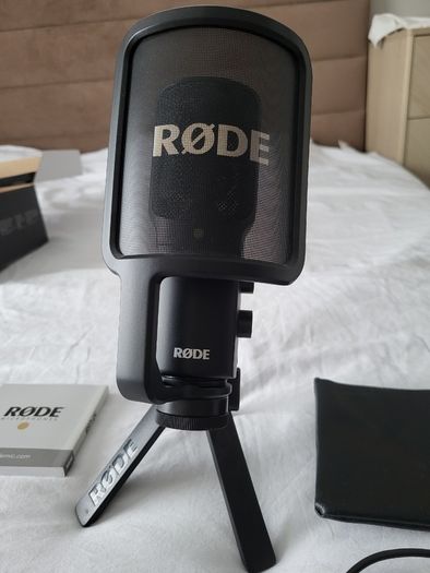 RODE NT USB USB Condenser Microphone in Excellent Condition, Boxed, Complete
