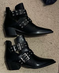 Corina Leather Boots Size UK 7