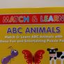 Match & Learn Abc Animals Educational Puzzle Game Image 8