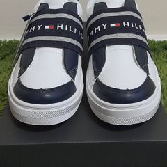 Tommy Hilfiger Unisex Leather Footwear low cut sneaker UK-6/EUR-39 Style:T3B4-30508-0744X007 Blue/White-2024