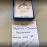 New 18ct Soiid Gold Sapphire And Diamond Ring Image 2