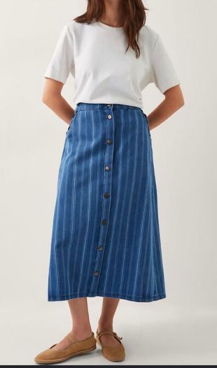 plus size 24 monsoon cotton skirt postage included