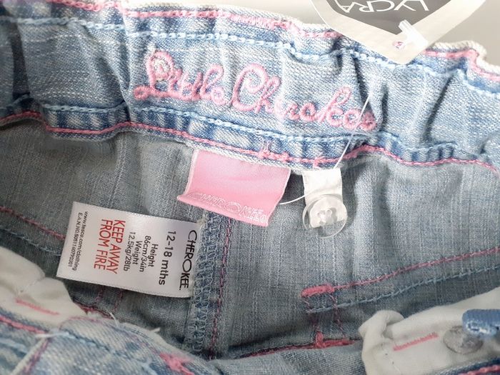 Baby  Crop Jeans -18-24 months- NEW