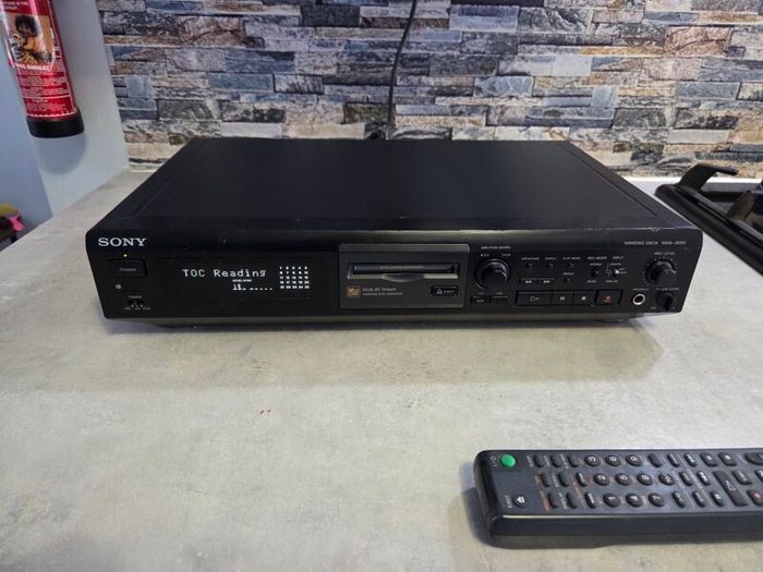 SONY minidisc deck MDS-JE510