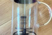 BODUM Milk Frother, Black/ Transparent, 250 ml