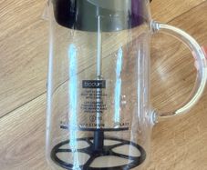 BODUM Milk Frother, Black/ Transparent, 250 ml