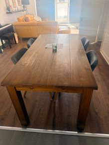 Table and 4 chairs