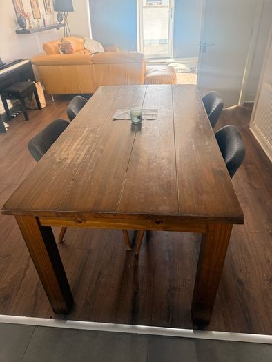 Table and 4 chairs